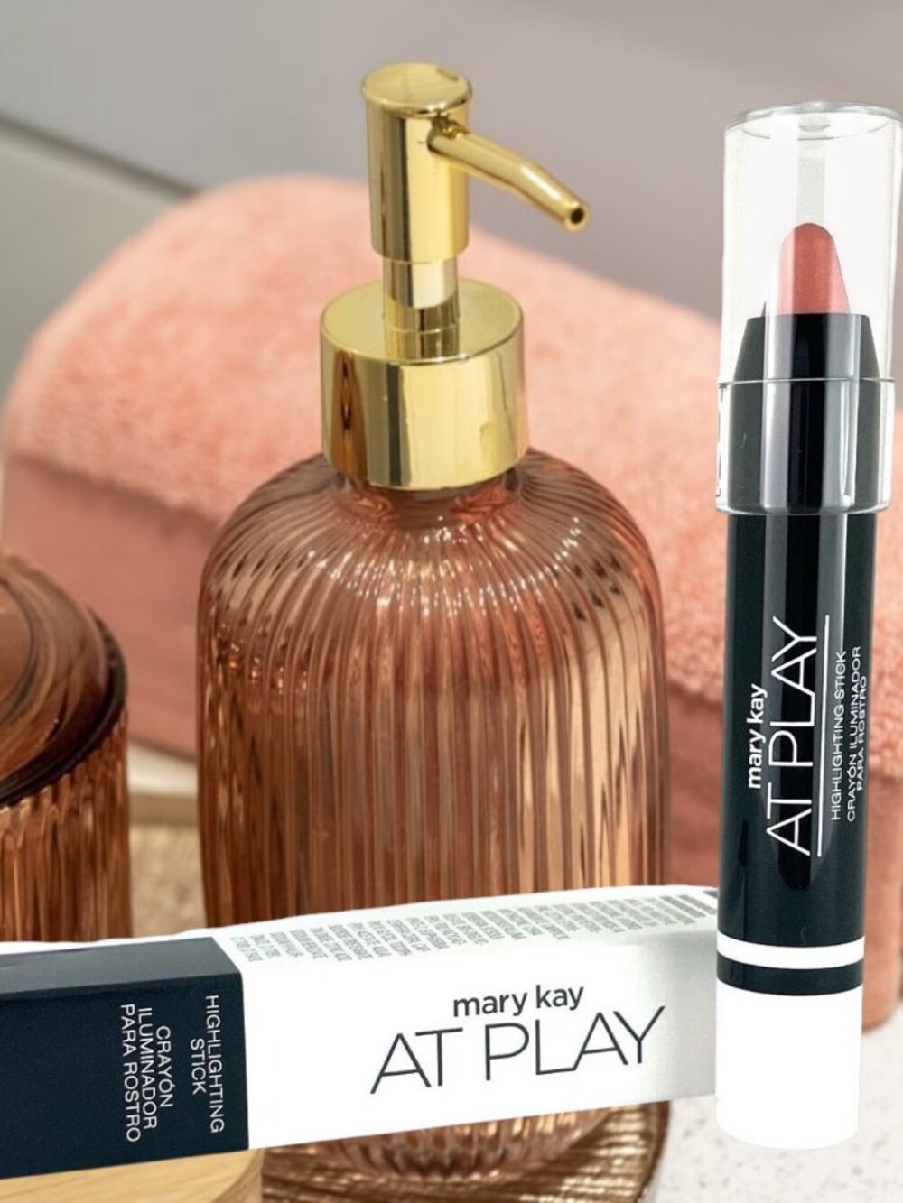 Mary Kay At Play Rose Gold Highlighting Color Stick ✨NWT✨